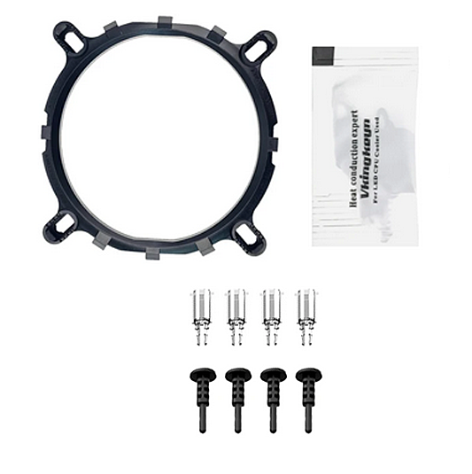 Set Aigo CPU Socket držák pro ventilátor chladič Intel LGA 775 1156 1155 1150 1151 1200 1356